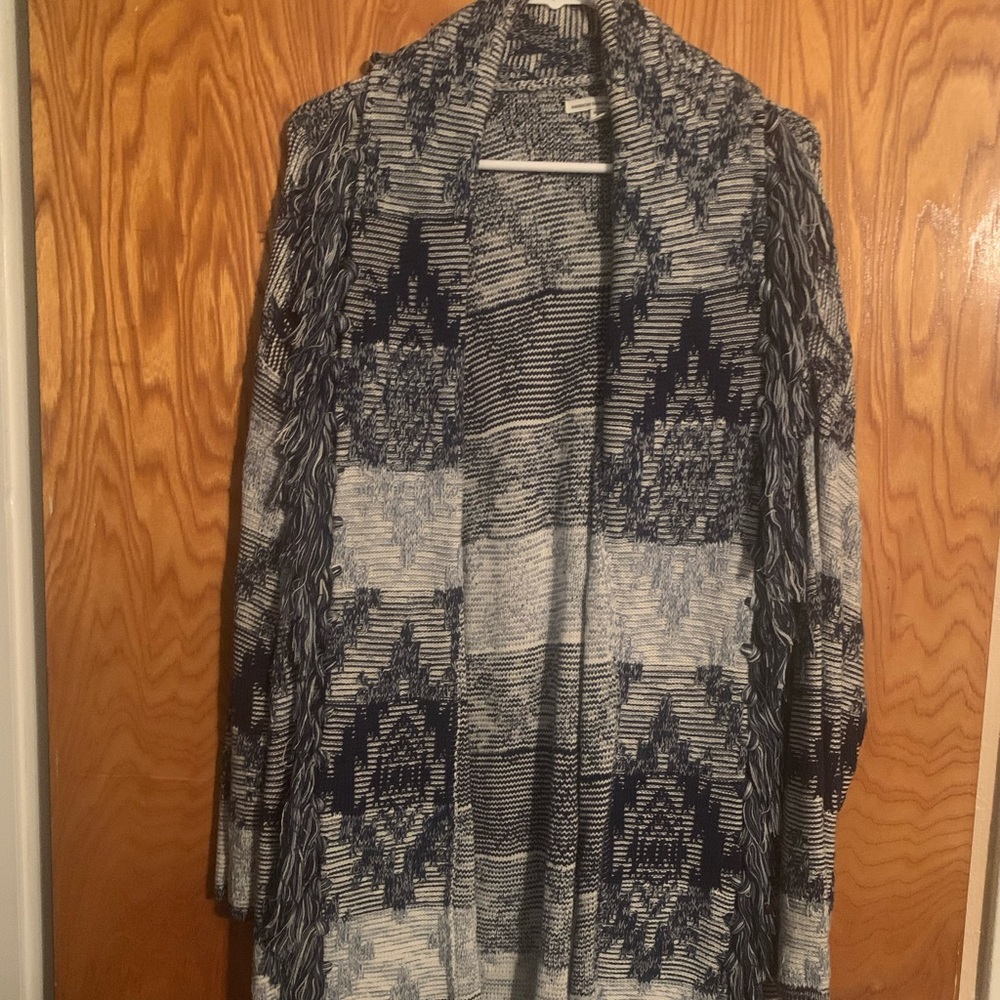 AE fringe cardigan